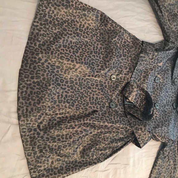DKNY Women’s Trench Coat ~ Animal print ~ NWOT - Picture 16 of 16